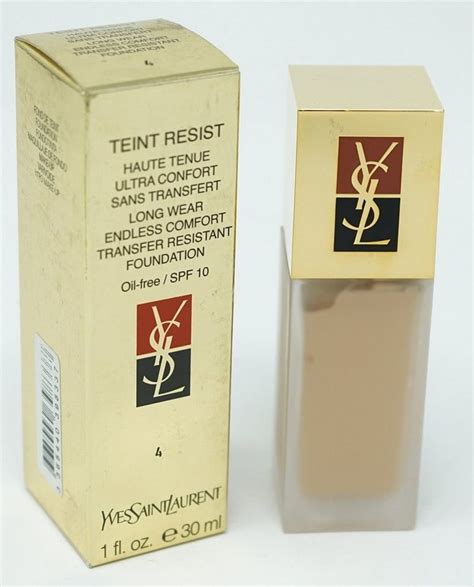 ysl teint resist dupe|YSL foundation shade guide.